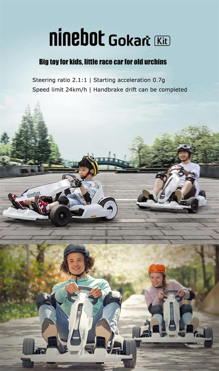 Ninebot Seg Way Mini Xiaomi White Professional Racing Game 2400W Go Kart Karting off Road Electric Car Adults Gokart Go Karts