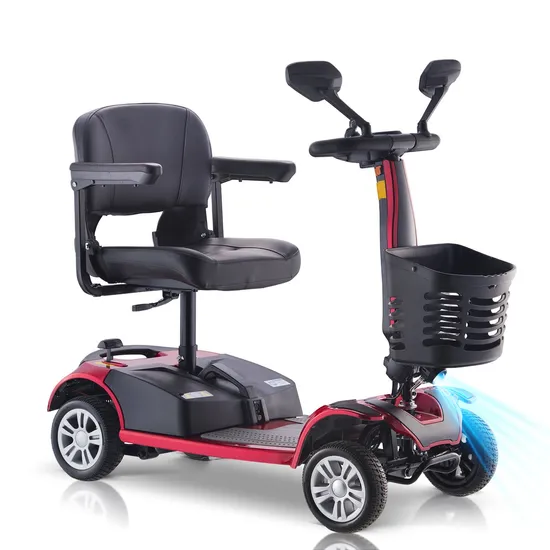 Scooter Four Wheel Electric Mobility Scooter for Disabled for Handicapped Scooter