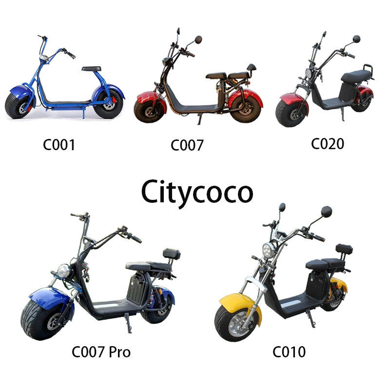 2000W 60V Lithium Cheap City Coco E Chopper Citycoco Electric Scooters