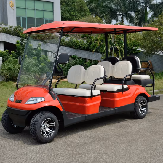 Sightseeing Car Electric Car Lvtong Brand off Road Supply 6 Seat Go Kart