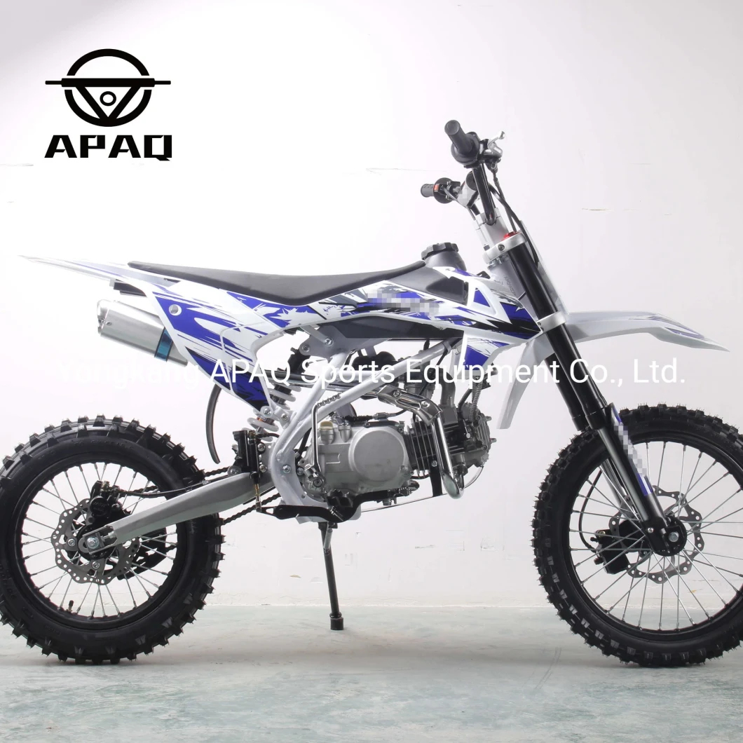 Apaq 125cc Dirt Bikes Pit Bike Wit Big Size Tyre for Sale Cheap with CE/EPA