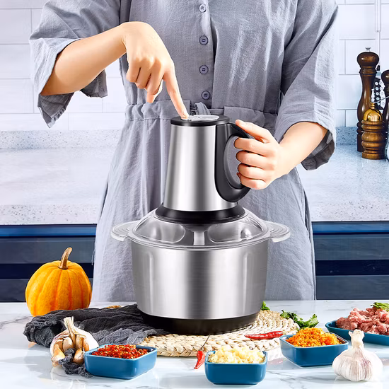 Multifunctional Kitchen Food Processor Vegetable Mincer Parts Electric Household Chopper