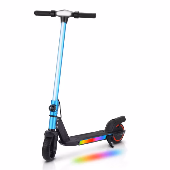 Foldable 2 Wheels City Coco E Scooter with Safety LED Lights